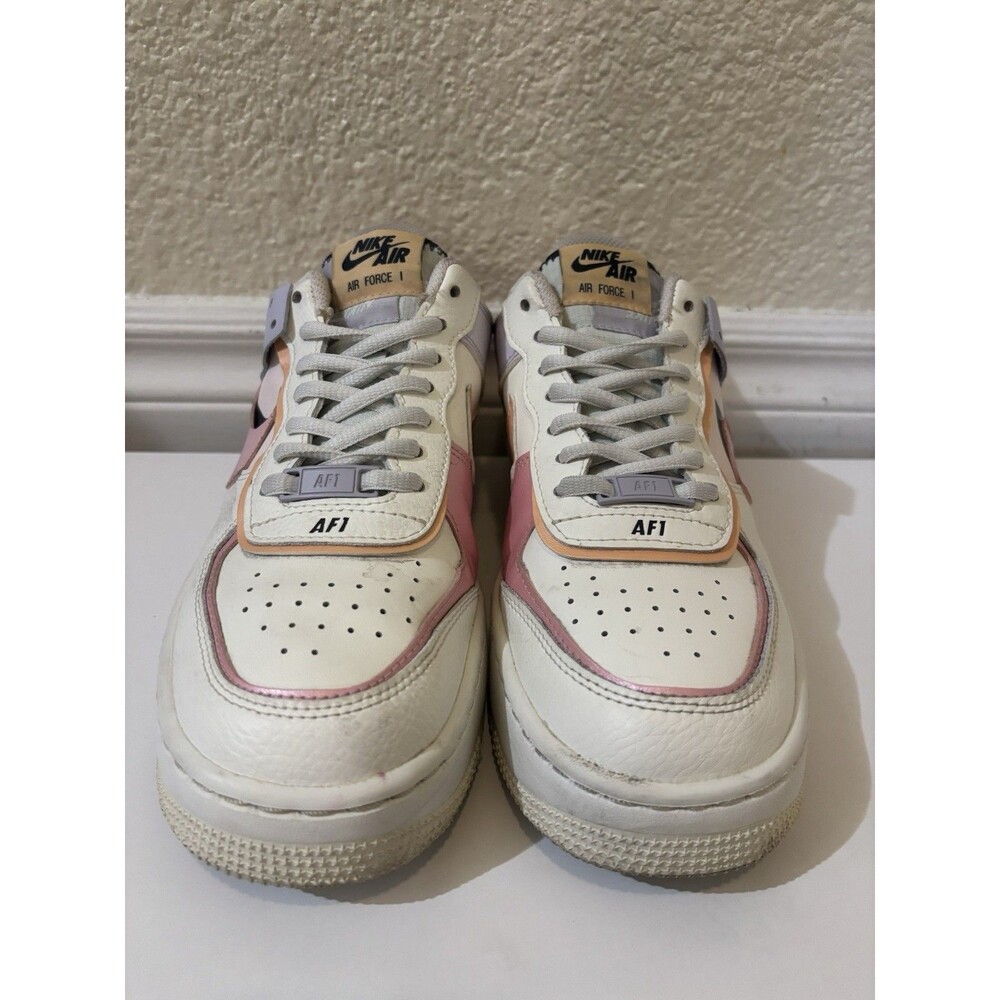 Nike Air Force 1 Shadow Sail Pink Glaze Orange Chalk Women’s Size 8